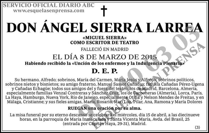 Ángel Sierra Larrea